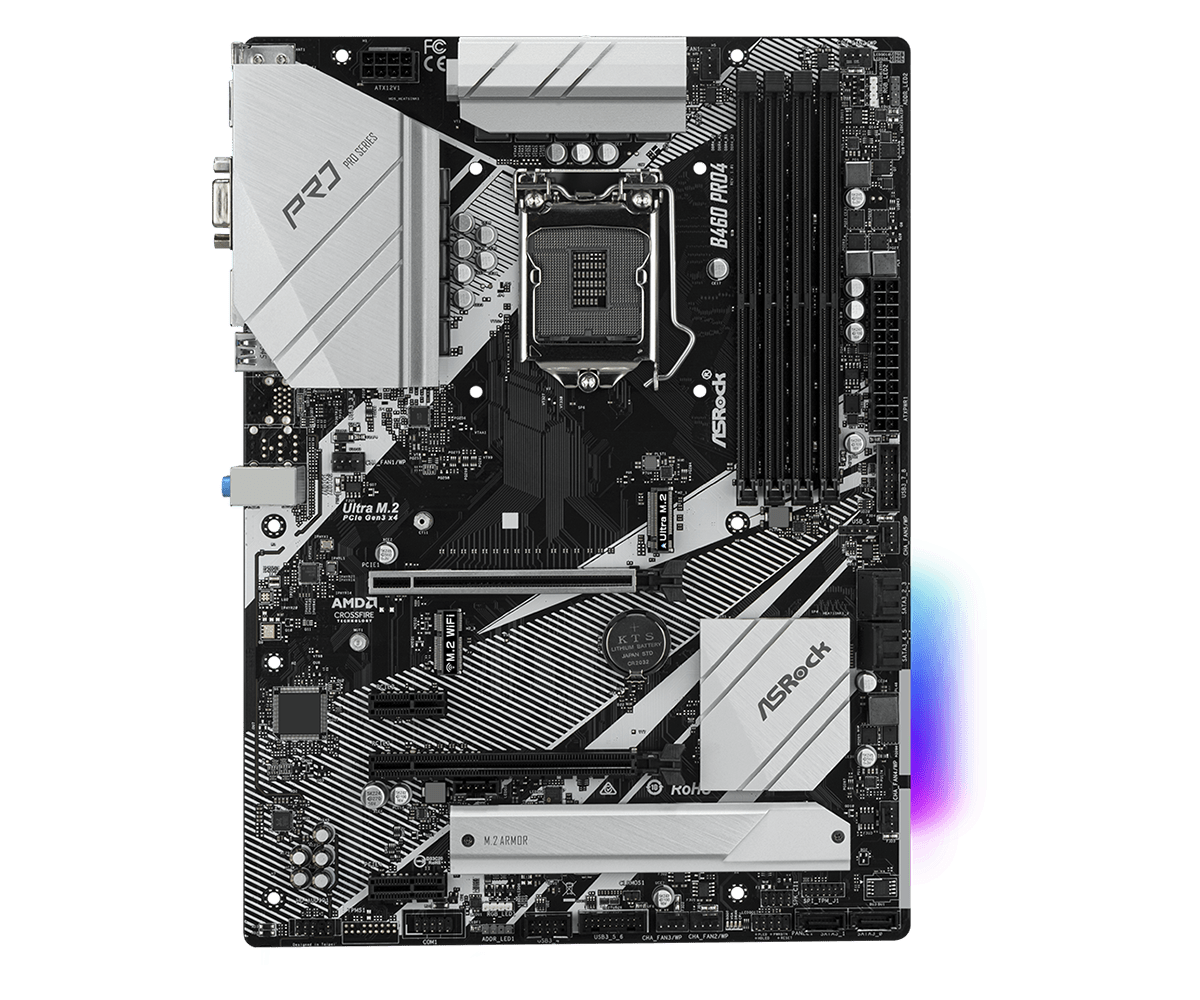 Asrock b460 pro4 схема подключения